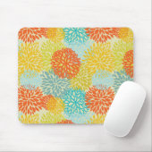 Blumenmuster 3 mousepad (Mit Mouse)