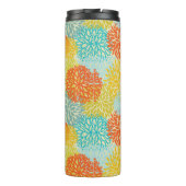 Blumenmuster 3 thermosbecher (Rückseite)