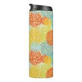 Blumenmuster 3 thermosbecher (Nach rechts gedreht)