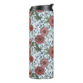 Blumenmuster 3 thermosbecher (Nach links gedreht)