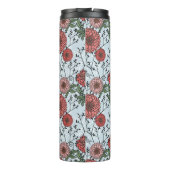 Blumenmuster 3 thermosbecher (Rückseite)