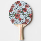 Blumenmuster 3 tischtennis schläger (Vorderseite)