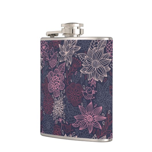 Blumenmuster 4 2 flachmann (Links)