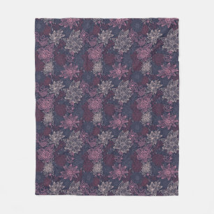 Blumenmuster 4 2 fleecedecke