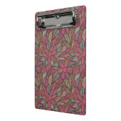 Blumenmuster 4 2 mini klemmbrett (Gewinkelt2)