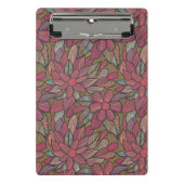 Blumenmuster 4 2 mini klemmbrett (Vorderseite)