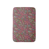 Blumenmuster 4 badematte (Vorderseite Vertikal)
