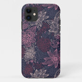 Blumenmuster 4 Case-Mate iPhone hülle (Rückseite)