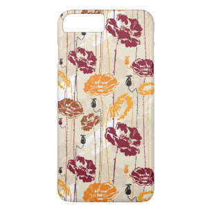 Blumenmuster 4 der abstrakten Eleganz Case-Mate iPhone Hülle