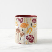 Blumenmuster 4 der abstrakten Eleganz Tasse (Zentrum)