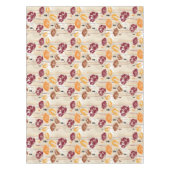 Blumenmuster 4 der abstrakten Eleganz Tischdecke (Vorderseite)