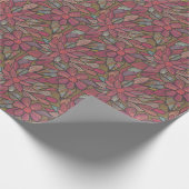 Blumenmuster 4 geschenkpapier (Ecke)