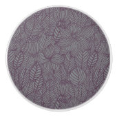 Blumenmuster 4 keramikknauf (Vorderseite)