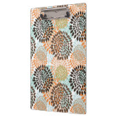 Blumenmuster 4 klemmbrett (Links)