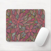Blumenmuster 4 mousepad (Mit Mouse)