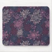 Blumenmuster 4 mousepad (Vorne)