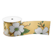 Blumenmuster 4 satinband (Spule)