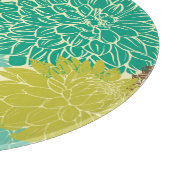 Blumenmuster 4 schneidebrett (Ecke)