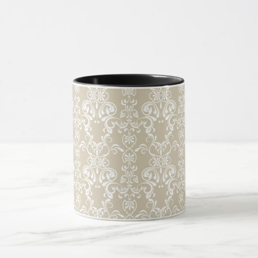 Blumenmuster 4 tasse (Zentrum)