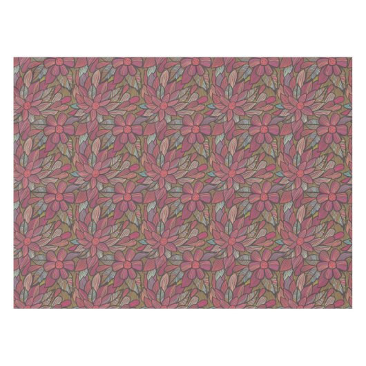 Blumenmuster 4 tischdecke (Vorderseite (Horizontal))