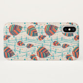 Blumenmuster 5 2 Case-Mate iPhone hülle (Rückseite (Horizontal))