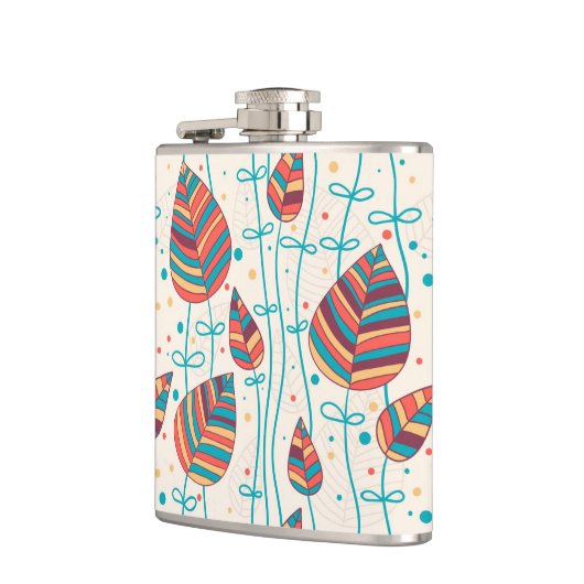 Blumenmuster 5 2 flachmann (Links)