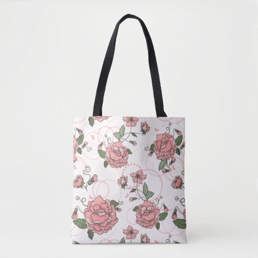 Blumenmuster 5 2 tasche (Vorderseite)