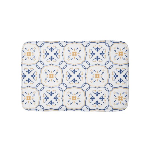 Blumenmuster 5 badematte (Vorderseite)