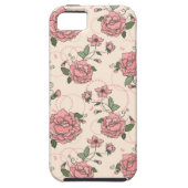 Blumenmuster 5 Case-Mate iPhone hülle (Rückseite)