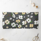 Blumenmuster 5 dreifach gefaltete urlaubskarte (Innenseite)