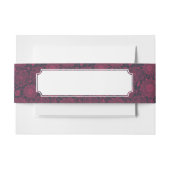 Blumenmuster 5 einladungsbanderole (Vorderseite Beispiel)