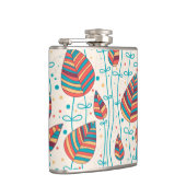 Blumenmuster 5 flachmann (Rechts)