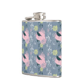 Blumenmuster 5 flachmann (Links)