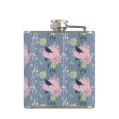 Blumenmuster 5 flachmann (Rückseite)