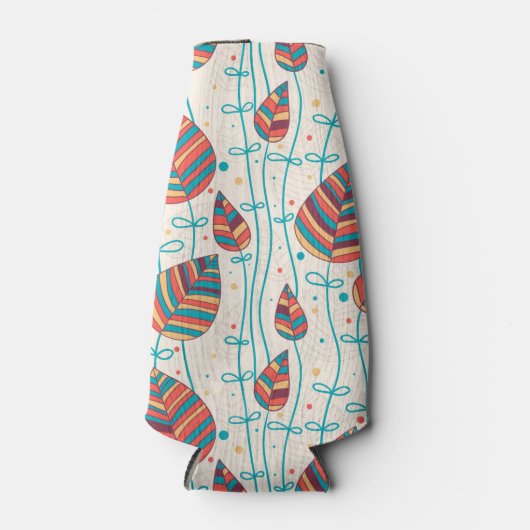 Blumenmuster 5 flaschenkühler (Vorderseite)