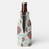 Blumenmuster 5 flaschenkühler (Flasche Rückseite)