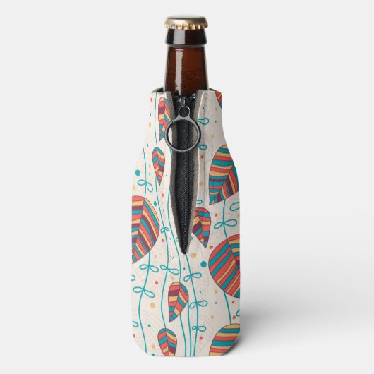 Blumenmuster 5 flaschenkühler (Flasche Rückseite)
