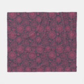 Blumenmuster 5 fleecedecke (Vorderseite (Horizontal))