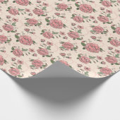 Blumenmuster 5 geschenkpapier (Ecke)