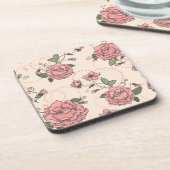 Blumenmuster 5 getränkeuntersetzer (Linke Seite)