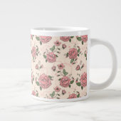 Blumenmuster 5 Jumbo-Tasse (Rechts)