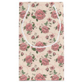 Blumenmuster 5 kleine geschenktüte (Rückseite)