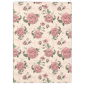 Blumenmuster 5 klemmbrett (Rückseite)