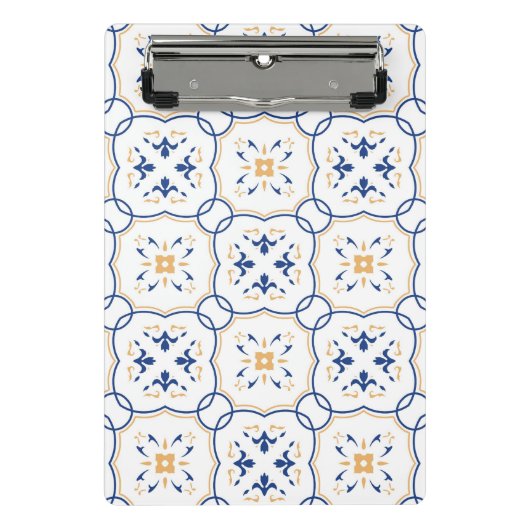 Blumenmuster 5 mini klemmbrett (Vorderseite)