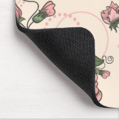 Blumenmuster 5 mousepad (Ecke)