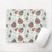 Blumenmuster 5 mousepad (Mit Mouse)