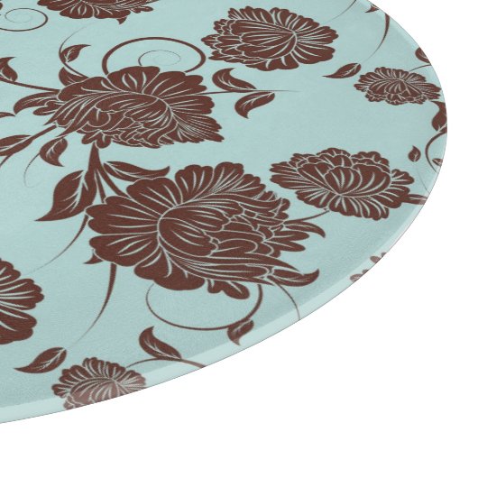 Blumenmuster 5 schneidebrett (Ecke)