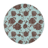 Blumenmuster 5 schneidebrett (Vorderseite)