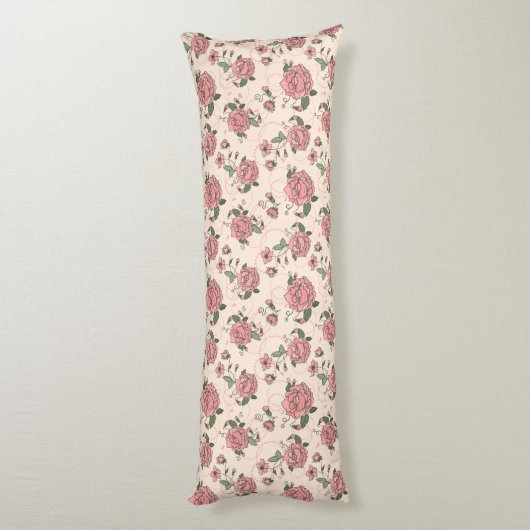 Blumenmuster 5 seitenschläferkissen (Rückseite (Vertikal))