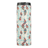 Blumenmuster 5 thermosbecher (Rückseite)